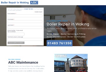 Boiler Repair in Woking